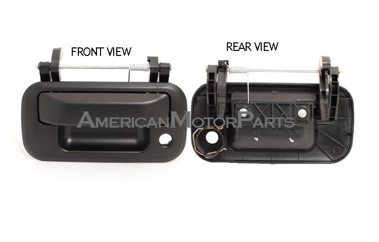 Depo outside rear primed blk tailgate handle w/ keyhole 07-07 ford f-150