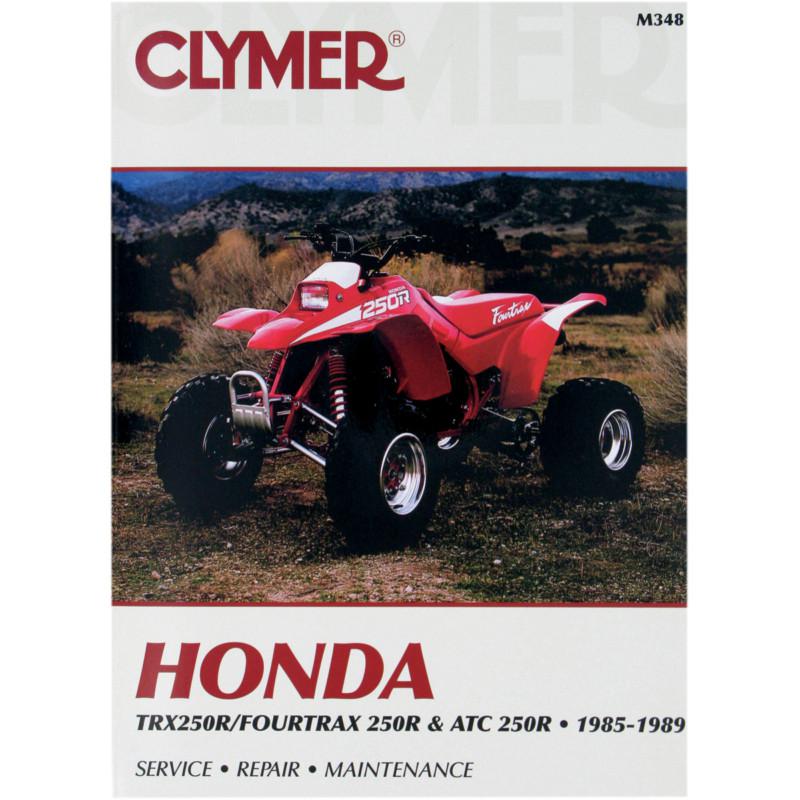 Clymer m348 repair service manual honda atc250r, trx250r 1985-1989