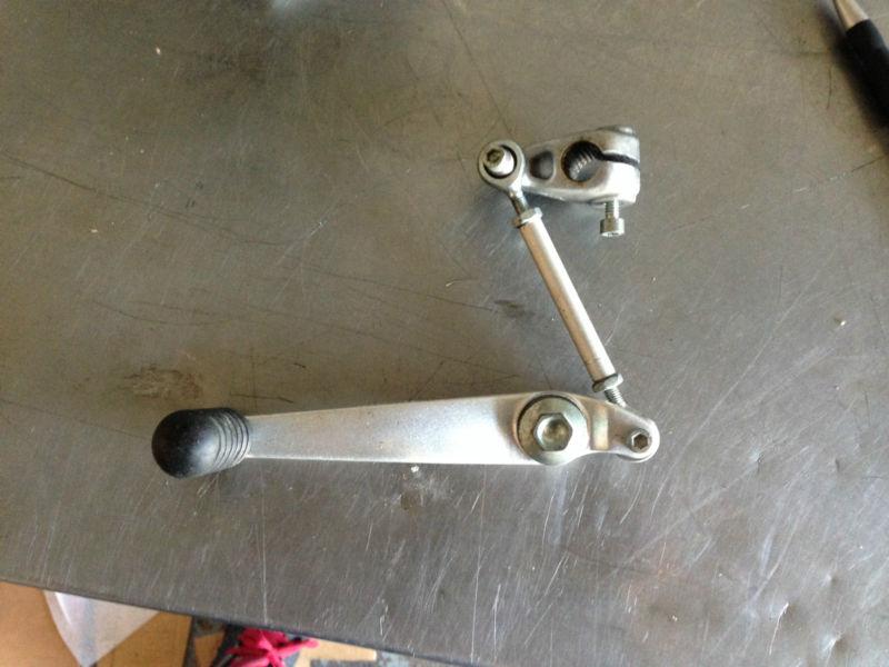 2003-up buell firebolt / lightning shifter assembly - clean - used