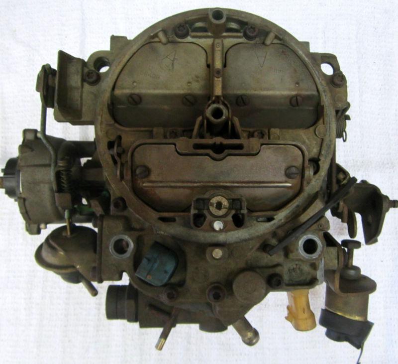 Original rochester quadrajet e4me 17087131 carburetor