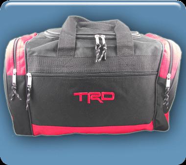 New toyota black-red trd gear-duffel bag