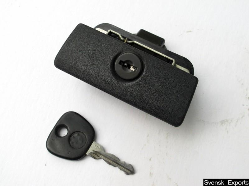 Bmw e30 e28 e21 e24 e34 glove box handle latch & key lock 325i 318i 320i 635csi