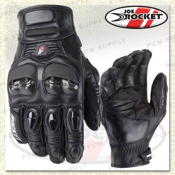 Joe rocket moto air leather glove black lg