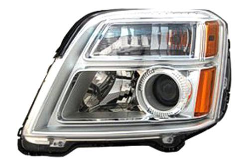 Replace gm2502350 - 10-12 gmc terrain front lh headlight assembly
