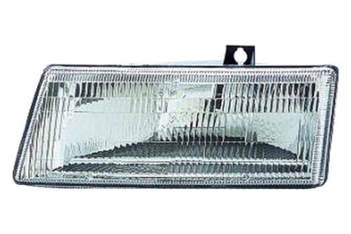 Replace ch2518104 - chrysler town and country front lh headlight lens housing