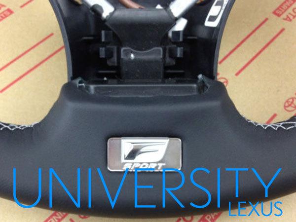 New oem original equipment 2011-2013 lexus is250 f-sport steering wheel