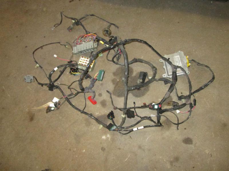 Jeep wrangler factory four-cylinder 2.5 l dash wiring harness 1997 tj 1512