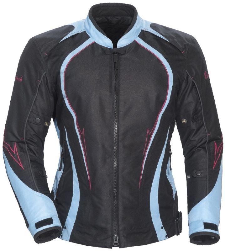 Cortech lrx series 3 light blue plus medium womens textile motorcycle jacket