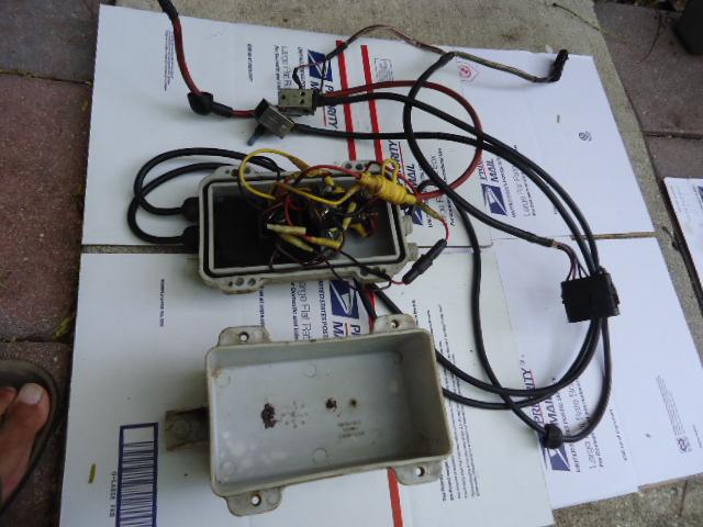 Sea doo mpem electrical box assembly complete 1990 sea doo gt 580 587 good one