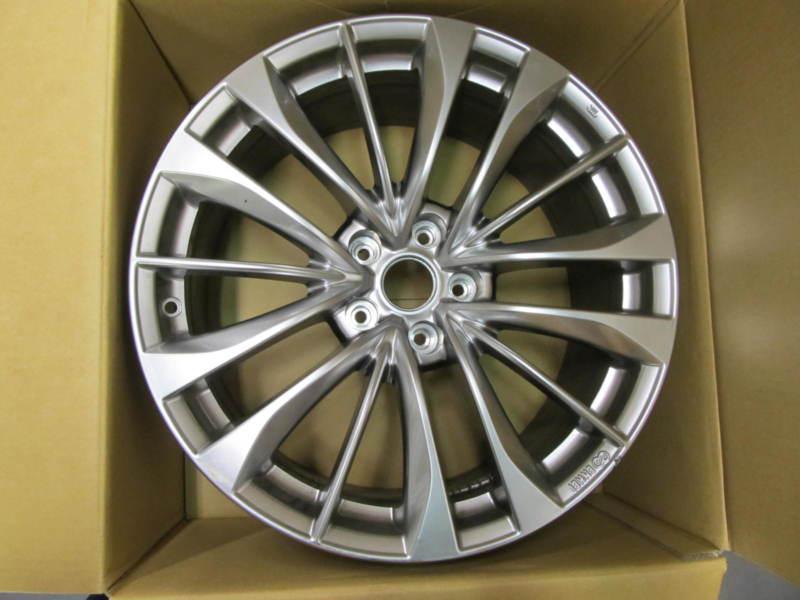 Infiniti factory oem 2009 - 2013 g37 convertible coupe 19" wheels / rim set (4) 