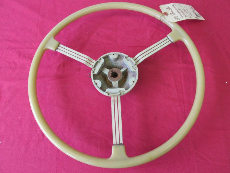 1937-40? buick accessory banjo steering wheel nos rare 1013