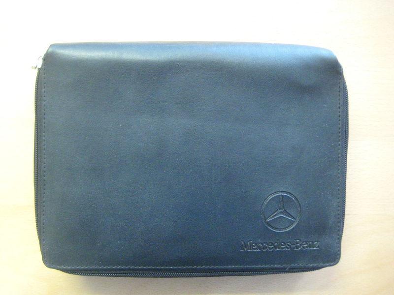 2006 mercedes benz cls 500 550 cls class books owners manual with leather binder