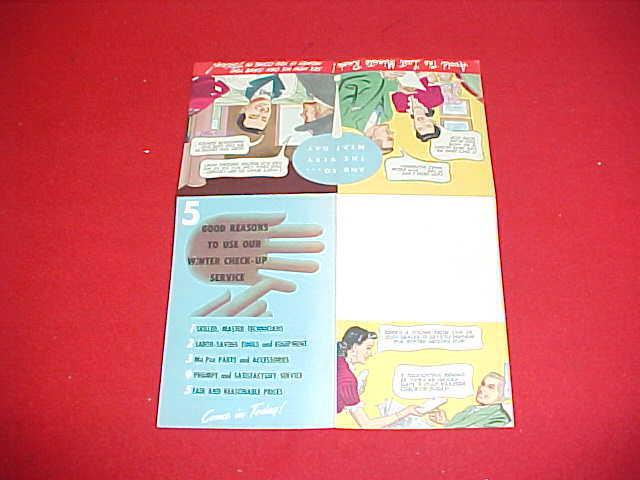 1940 1941 1942 original desoto dealer sales mailer literature brochure 40 41 42