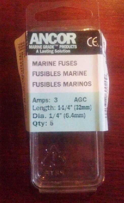 Ancor marine fuses #601030