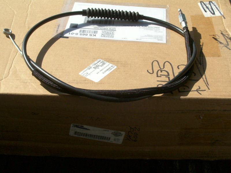 Harley-davidson oem 38639-07a clutch cable assy. new