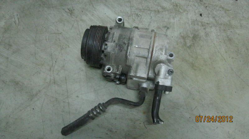 Bmw oem e39 m5 engine motor ac a/c compressor rotation clutch 64526910460
