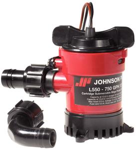 Johnson pump 32903 bilge pump1000 gph 3/4in hose