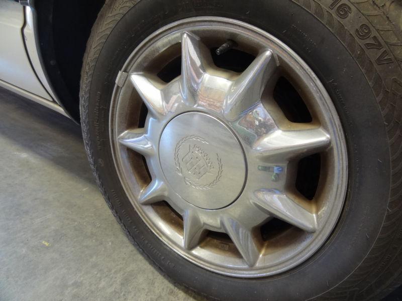 Chrome aluminum wheel 16x7 cadillac seville 1996 1997 