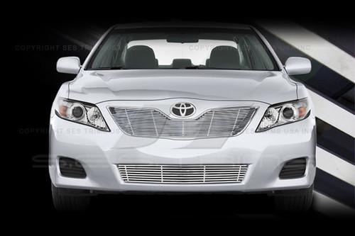 Ses trims ti-cg-224a/b 10-11 toyota camry billet grille bar grill chromed