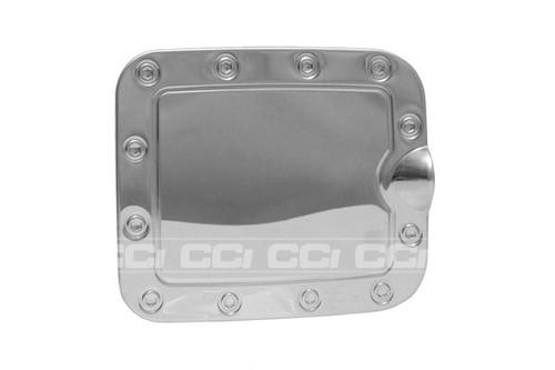 Cci gdc08 - 03-06 toyota tundra chrome stainless steel gas cap cover 1 pc