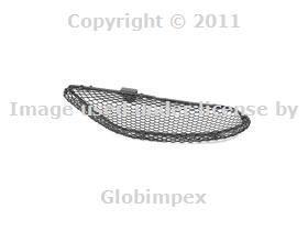 Mercedes w220 bumper cover grille left front oem new + 1 year warranty