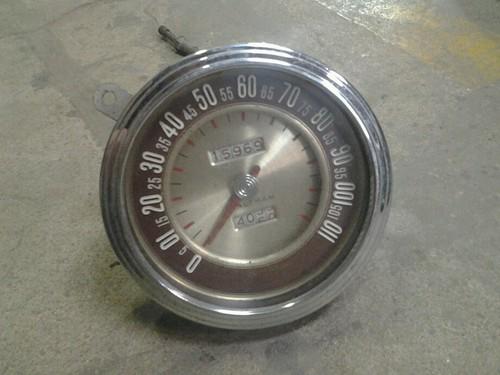 1942 mercury speedometer speedo gauge waltham