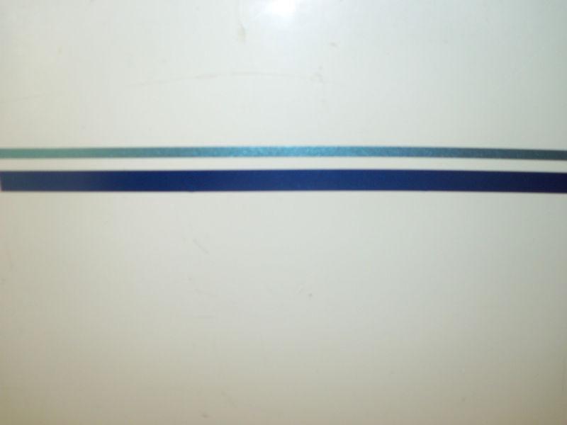 Boat rv car decal pinstripe blue and lite blue cougar 150' x 1"
