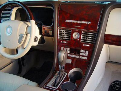 Lincoln navigator interior oem wood dash trim kit set 2003 03 2004 04 2005 2006