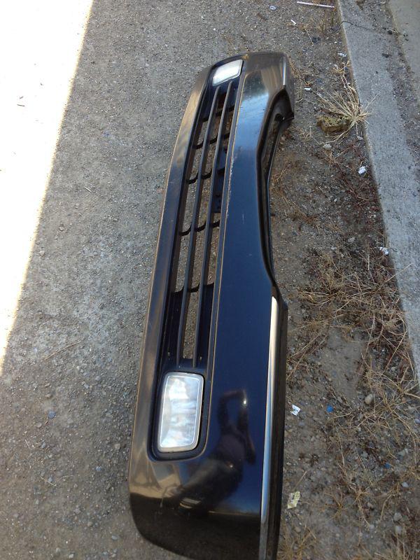 99-02 acura rl complete front bumper assembly with foglights oem no damage