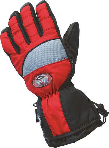 Choko men's nylon snowmobile glove red xl