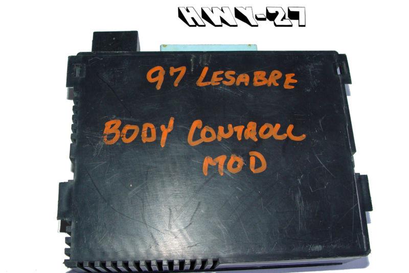 96 97 98 99 bonneville lesabre aurora rivera body control module 10287337