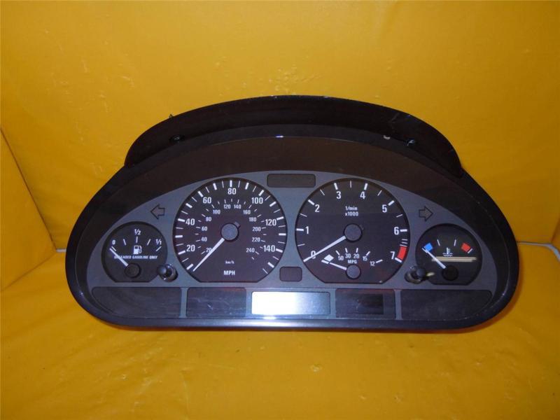 02 03 04 05 bmw 325i speedometer instrument cluster dash panel gauges 86,855