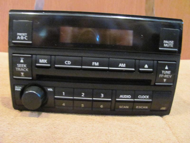 05-06 nissan altima radio receiver cd player oem factory 28185 zb10b