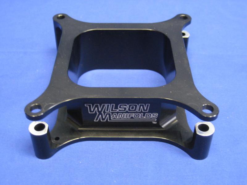 Wilson manifolds carburetor open spacer 2.00 thk p/n 50 - nascar racing