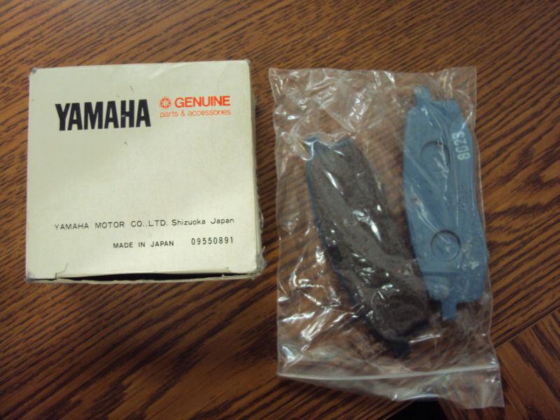 Yamaha 1985-89 yz250/125/490-it200-tt350,front brake pad kit,pn 1ln-w0045-01-00