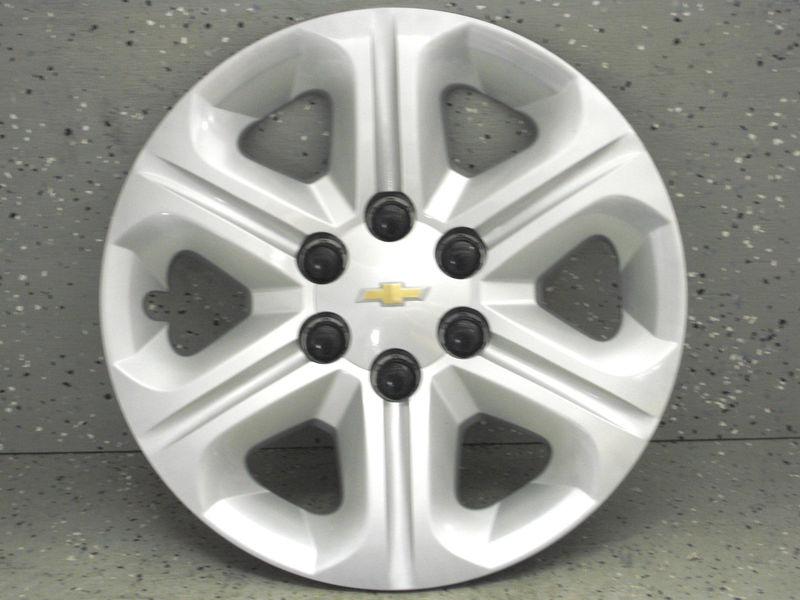 (4) factory oem chevy chevrolet traverse 17" wheel covers hubcaps set of 4