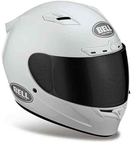 Bell vortex gloss white solid helmet size xl x-large full face street helmet