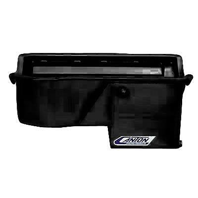 Canton oil pan off-road steel black powdercoated 7 qt. rear sump ford 16-724