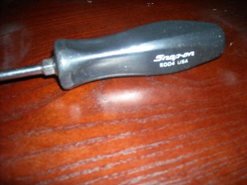 Snap on tool screwdriver driver black classic hard handle phillips tip 