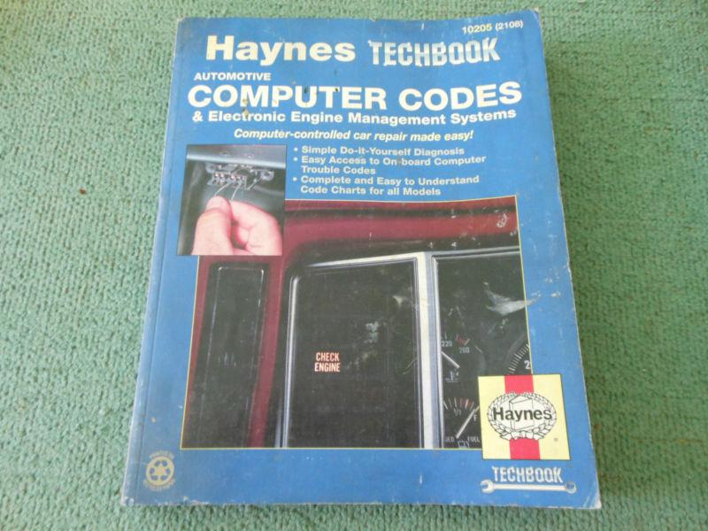 Haynes techbook computer codes electronic engine management manual 1997 auto