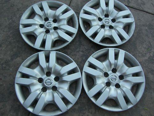 4 nissan altima factory original hubcaps wheelcovers 53078