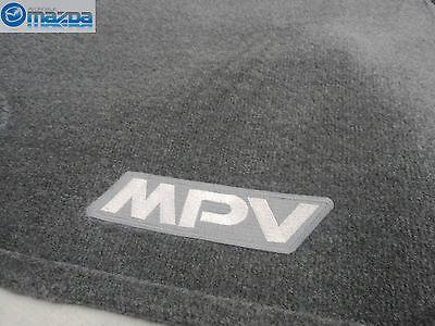 Mazda mpv 2004-2006 new oem dark gray carpeted floor mats 0000-8b-f08 -72