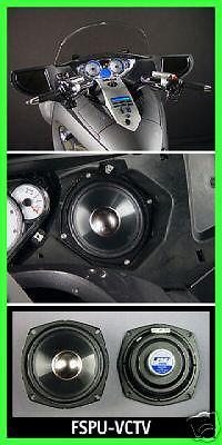 J&m high performance front fairing speakers set 2008-2013 victory vision