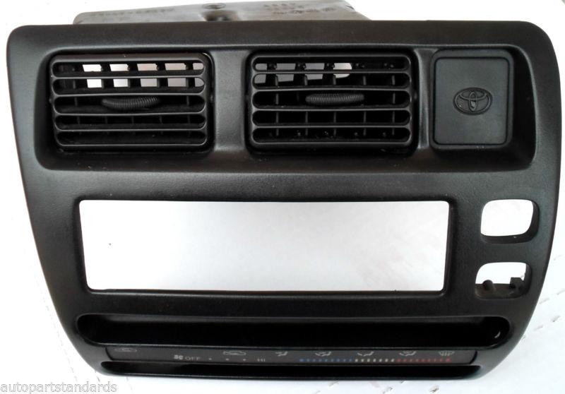 Toyota corolla center dash radio climate control ac air vent bezel trim 93-97