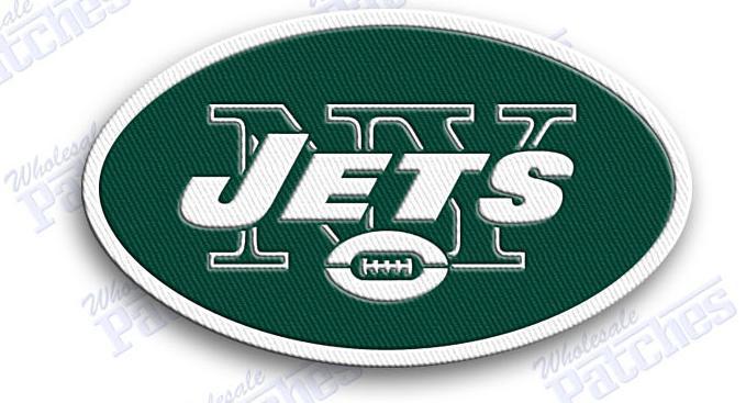 New york jets-  nfl - iron on embroidered patch