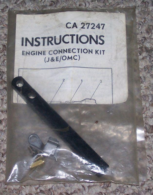 Vintage teleflex engine connection kit - omc johnson evinrude - part# ca 27247
