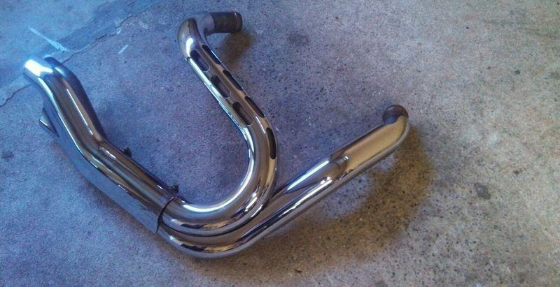 Harley dyna fxdf head pipes
