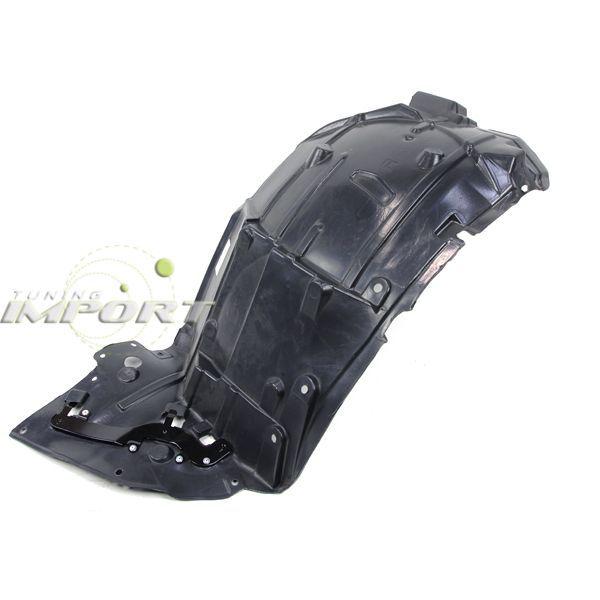 Left side 03-07 infiniti g35 coupe front fender liner splash shield replacement