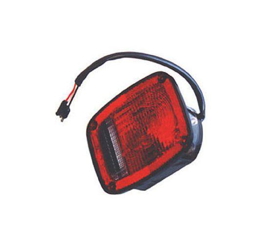 Passenger right side new omix tail light lamp red lens rh hand jeep 12403.04