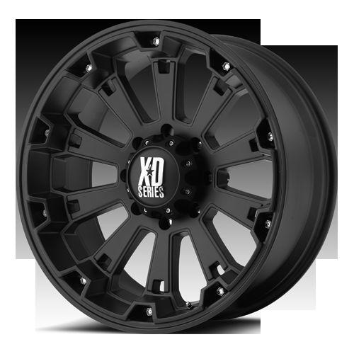 18" wheels rims xd misfit black tahoe yukon wrangler 